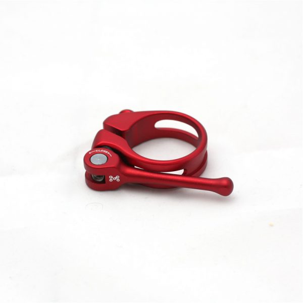 red  anodised quick release seatclamp