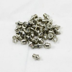 Stainless Steel pins.
